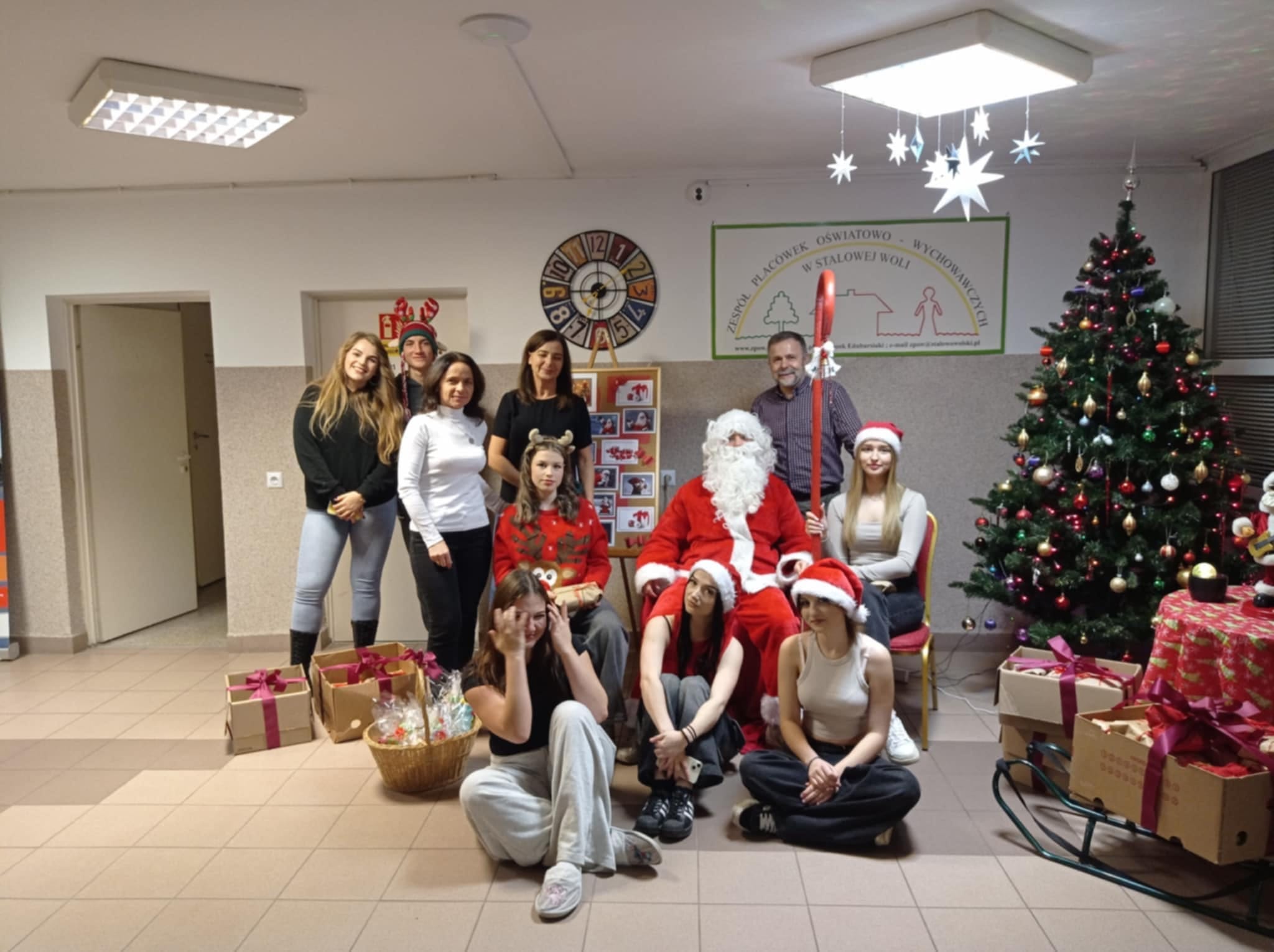 Wizyta Świętego Mikołaja