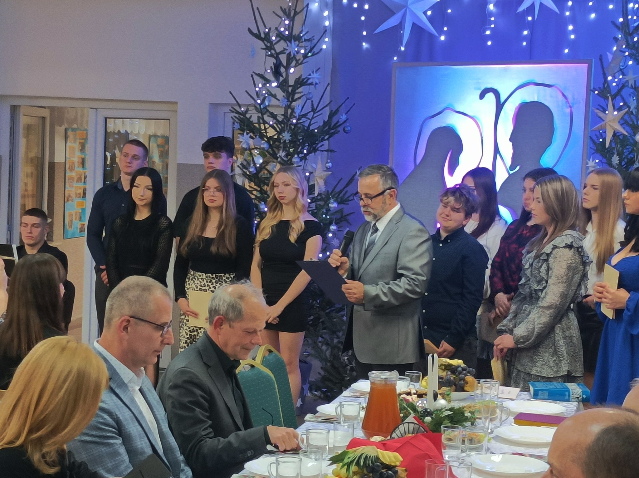 Uroczysty wieczór wigilijny